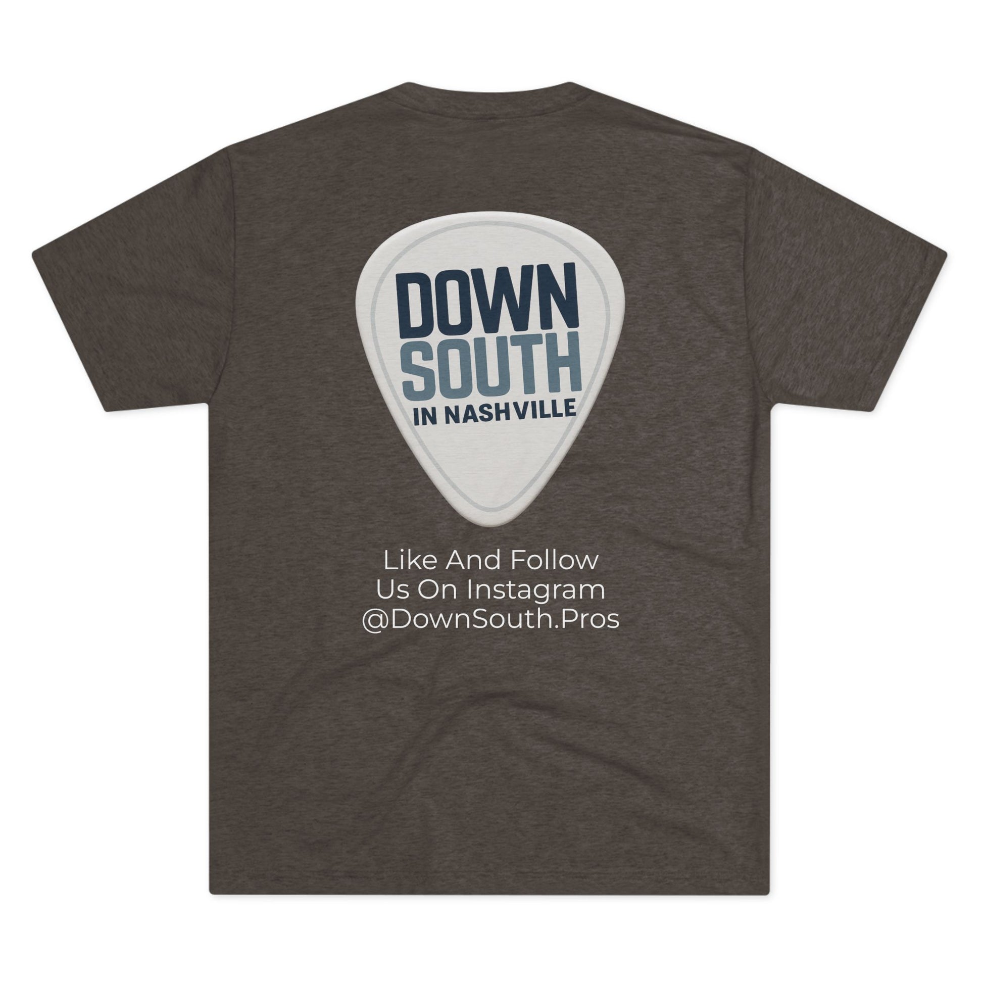 Nashville Music Tee, Unisex Tri-Blend Crew Shirt, Southern Style T-Shirt, Graphic Tee for Music Lovers, Nashville Souvenir Shirt