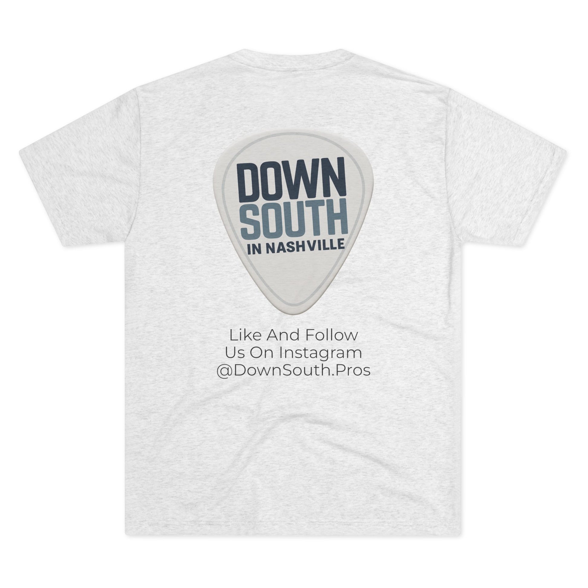 Nashville Music Tee, Unisex Tri-Blend Crew Shirt, Southern Style T-Shirt, Graphic Tee for Music Lovers, Nashville Souvenir Shirt