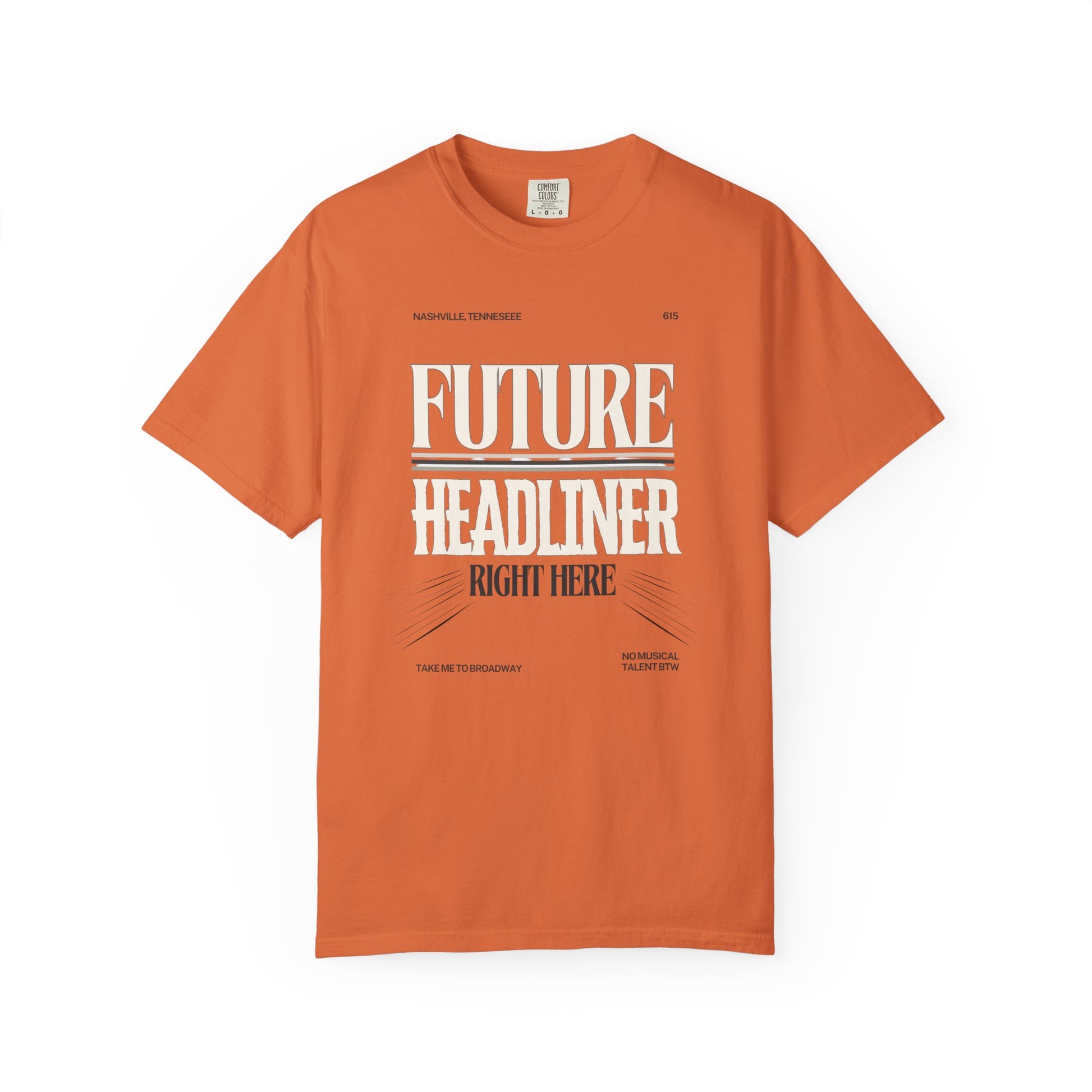 Future Headliner Unisex T-Shirt, Contemporary Fashion Tee, Gift for Music Lovers, Casual Wear, Trendy Graphic Shirt, Iconic Style