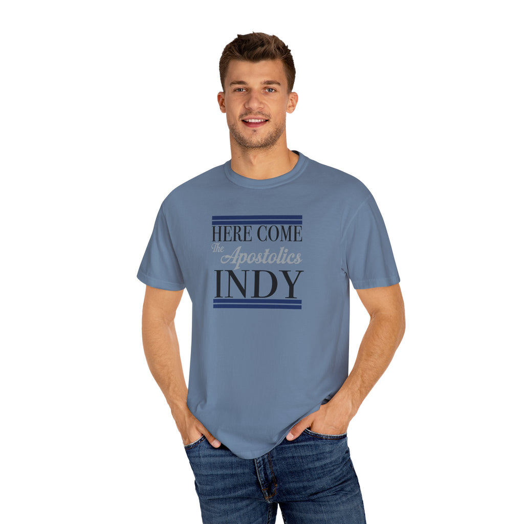 Here Come the Apostolics T-Shirt - Garment-Dyed, Unisex Tee for Community Events, Church Gatherings, Gift for Apostolic Friends, [...]