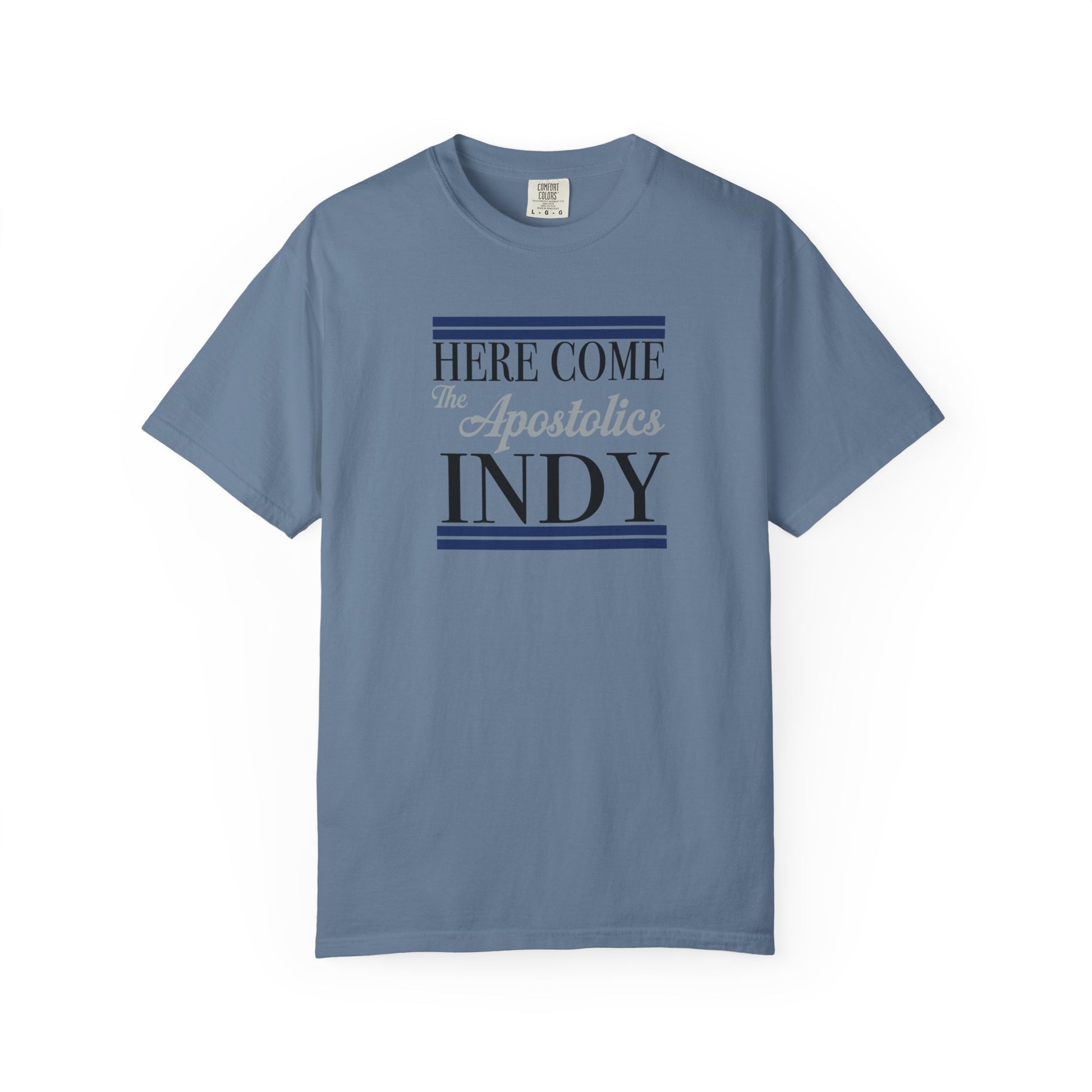 Here Come the Apostolics T-Shirt - Garment-Dyed, Unisex Tee for Community Events, Church Gatherings, Gift for Apostolic Friends, [...]