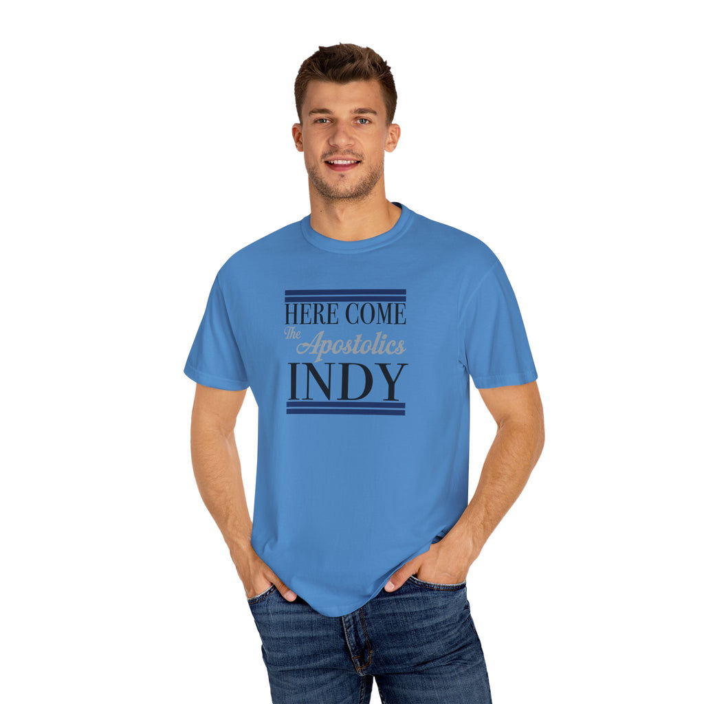 Here Come the Apostolics T-Shirt - Garment-Dyed, Unisex Tee for Community Events, Church Gatherings, Gift for Apostolic Friends, [...]