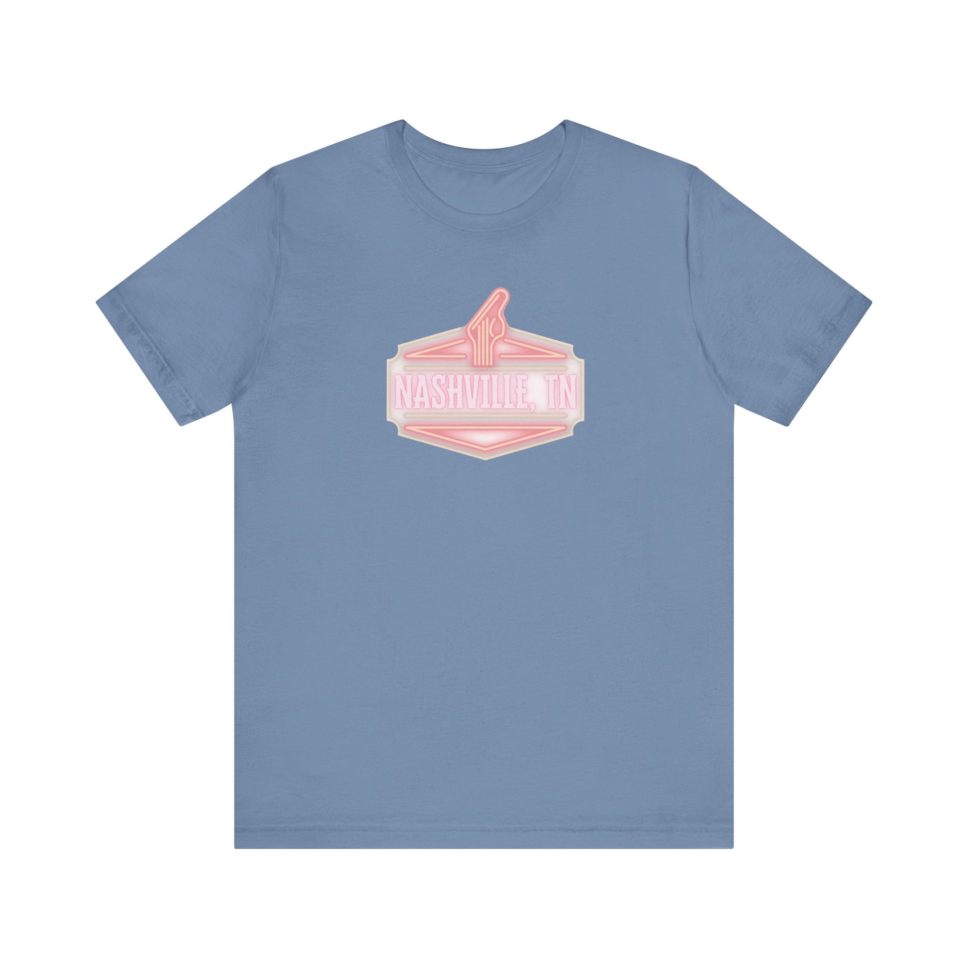 Nashville Inspired Unisex Tee, Casual Tee, Music Lover Gift, Travel Souvenir, Nashville Tourist Shirt, Southern Comfort Wear