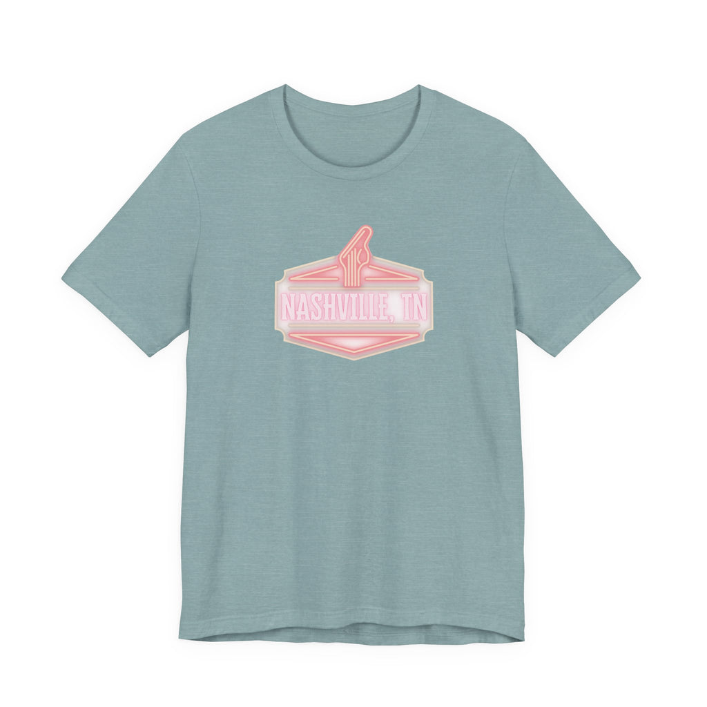 Nashville Inspired Unisex Tee, Casual Tee, Music Lover Gift, Travel Souvenir, Nashville Tourist Shirt, Southern Comfort Wear