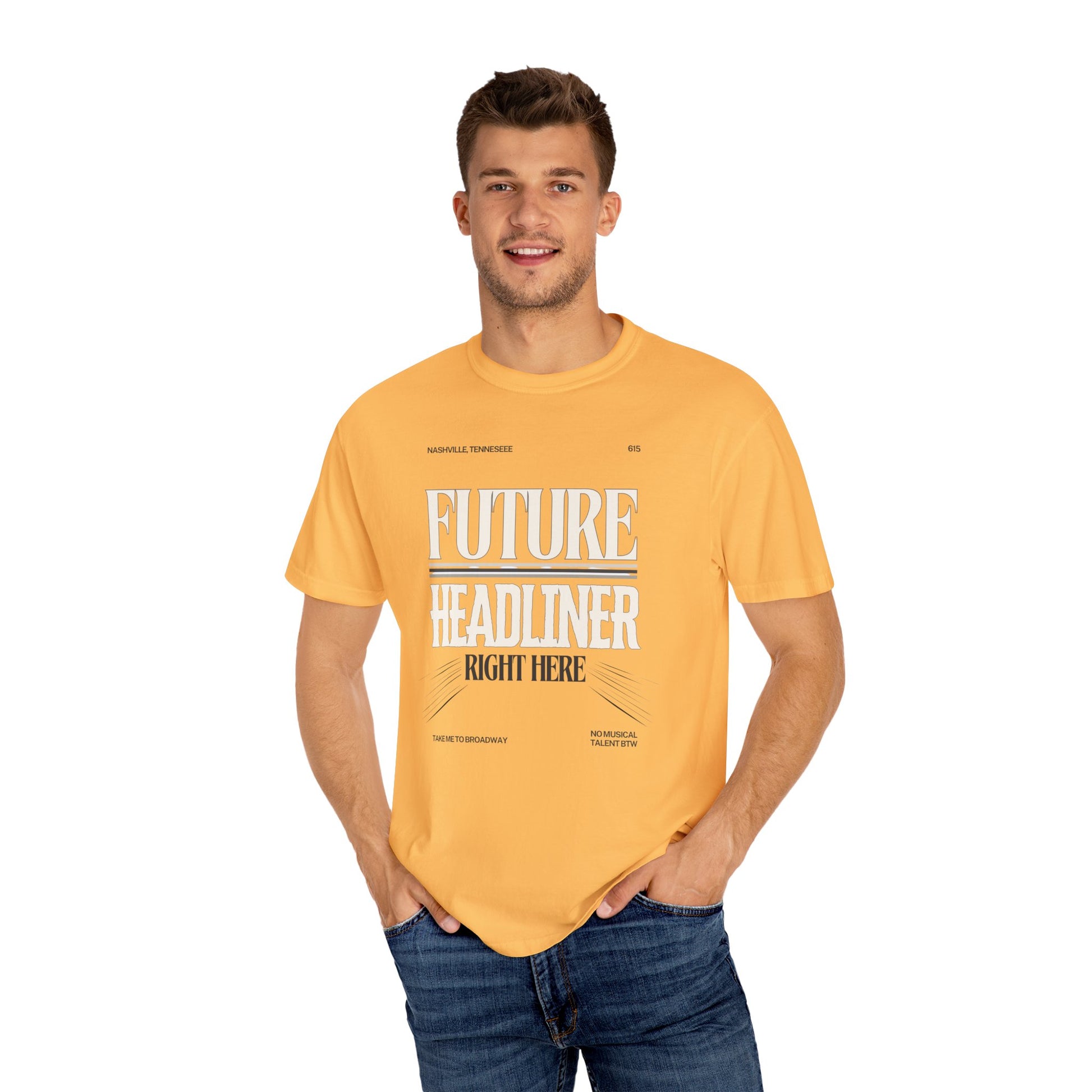 Future Headliner Unisex T-Shirt, Contemporary Fashion Tee, Gift for Music Lovers, Casual Wear, Trendy Graphic Shirt, Iconic Style