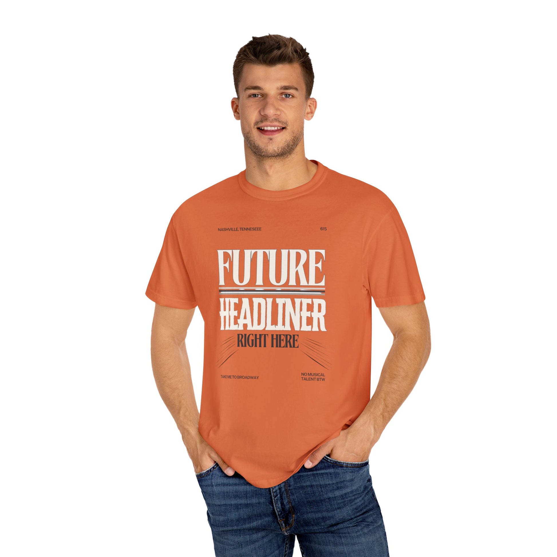 Future Headliner Unisex T-Shirt, Contemporary Fashion Tee, Gift for Music Lovers, Casual Wear, Trendy Graphic Shirt, Iconic Style
