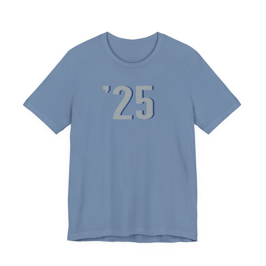 Classy Year-'25 Tee, Comfy Unisex T-Shirt, Casual Year Collection Tee, Trendy Statement Shirt, Customizable Graphic Tee