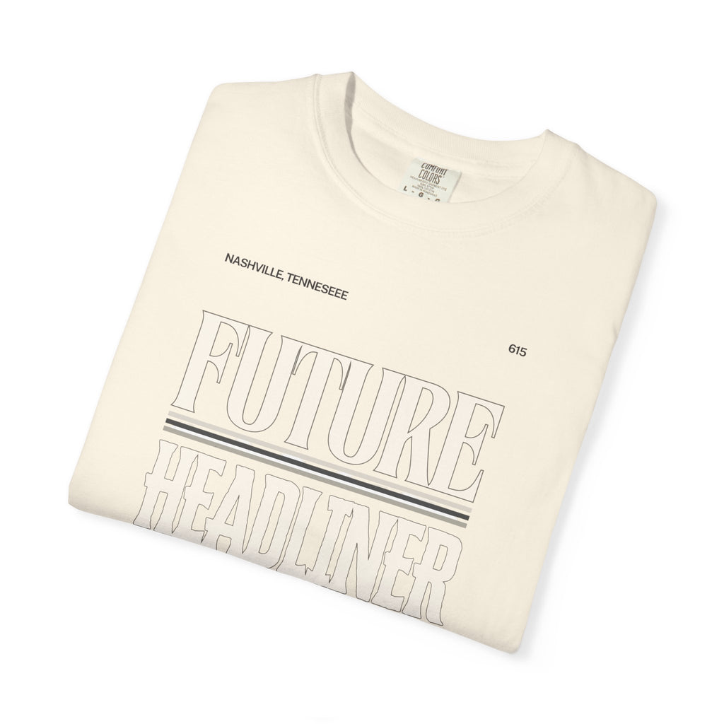 Future Headliner Unisex T-Shirt, Contemporary Fashion Tee, Gift for Music Lovers, Casual Wear, Trendy Graphic Shirt, Iconic Style
