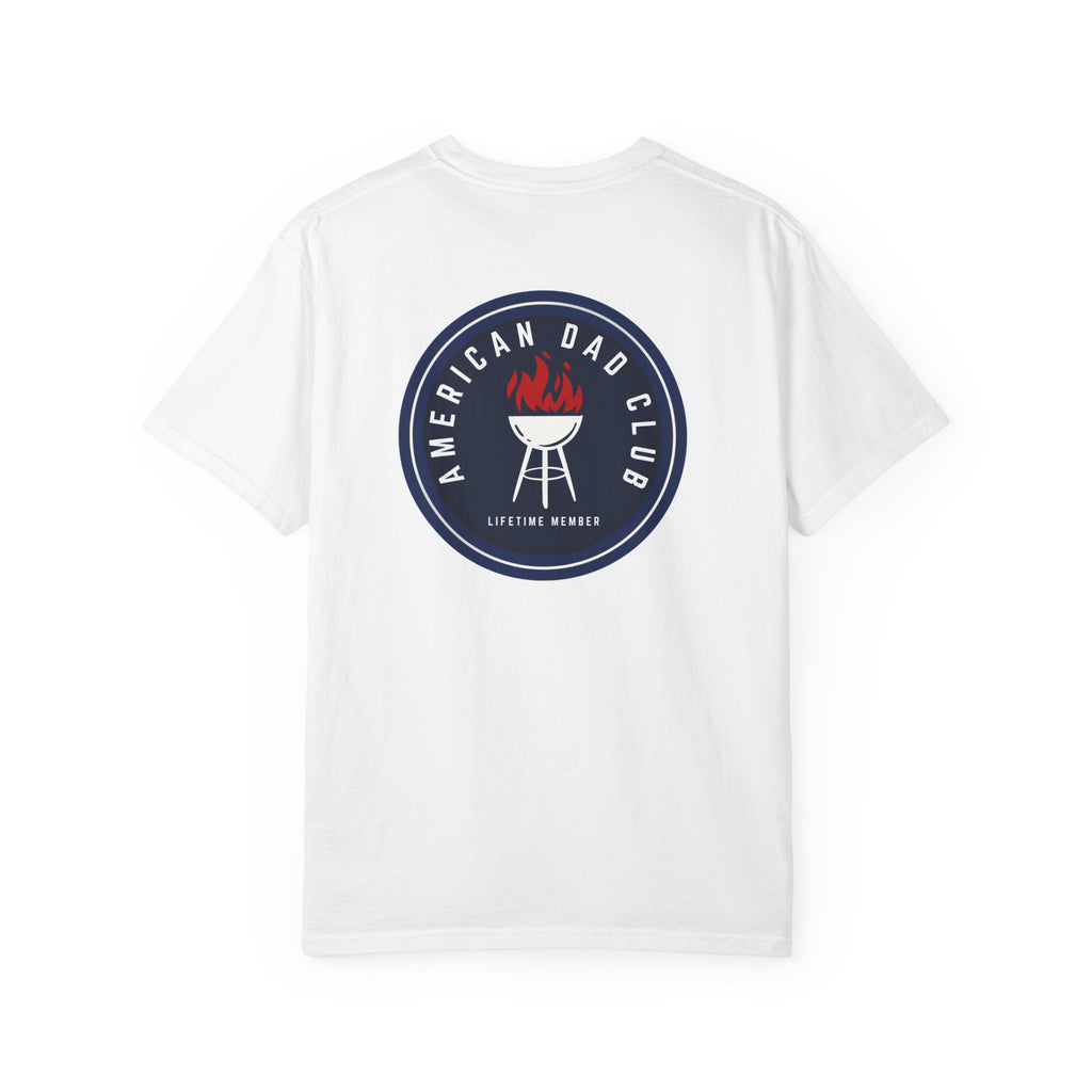 American Dad Club T-Shirt, Comfortable Unisex Tee for Fathers Day, BBQ Lovers, Casual Wear, Gift for Dads, Patriotic Shirt