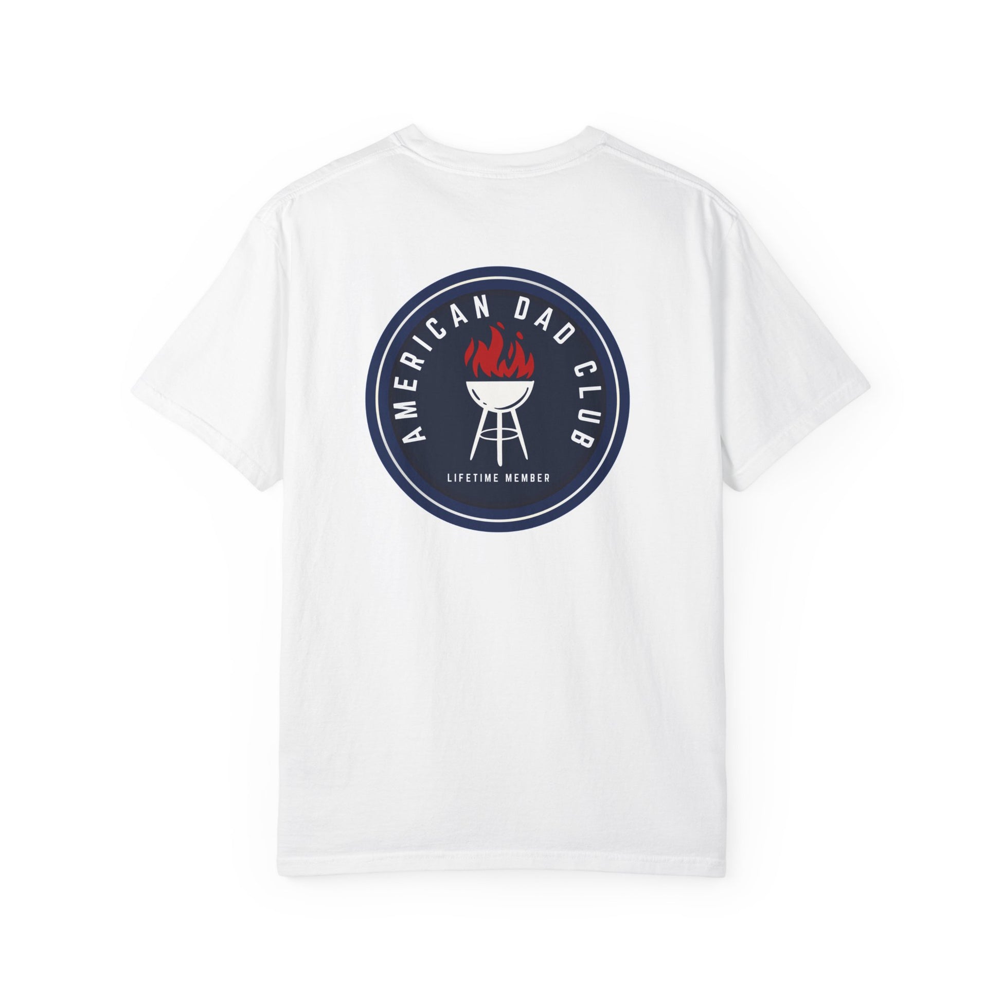 American Dad Club T-Shirt, Comfortable Unisex Tee for Fathers Day, BBQ Lovers, Casual Wear, Gift for Dads, Patriotic Shirt
