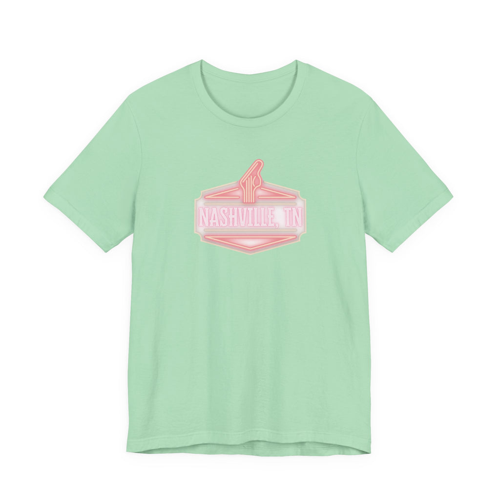 Nashville Inspired Unisex Tee, Casual Tee, Music Lover Gift, Travel Souvenir, Nashville Tourist Shirt, Southern Comfort Wear