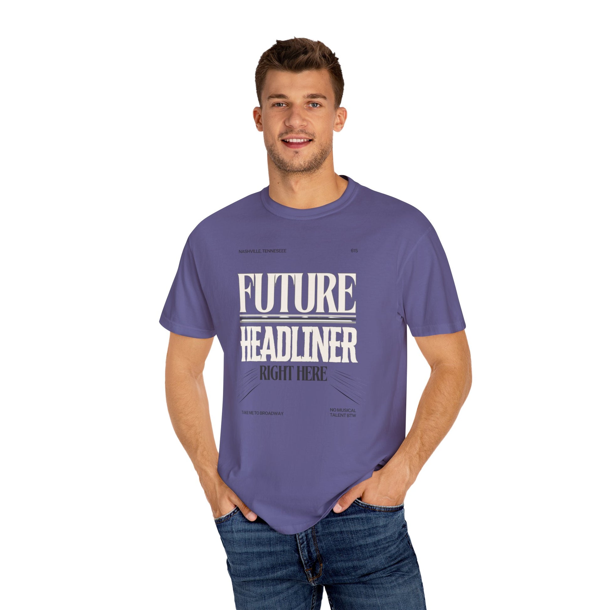 Future Headliner Unisex T-Shirt, Contemporary Fashion Tee, Gift for Music Lovers, Casual Wear, Trendy Graphic Shirt, Iconic Style