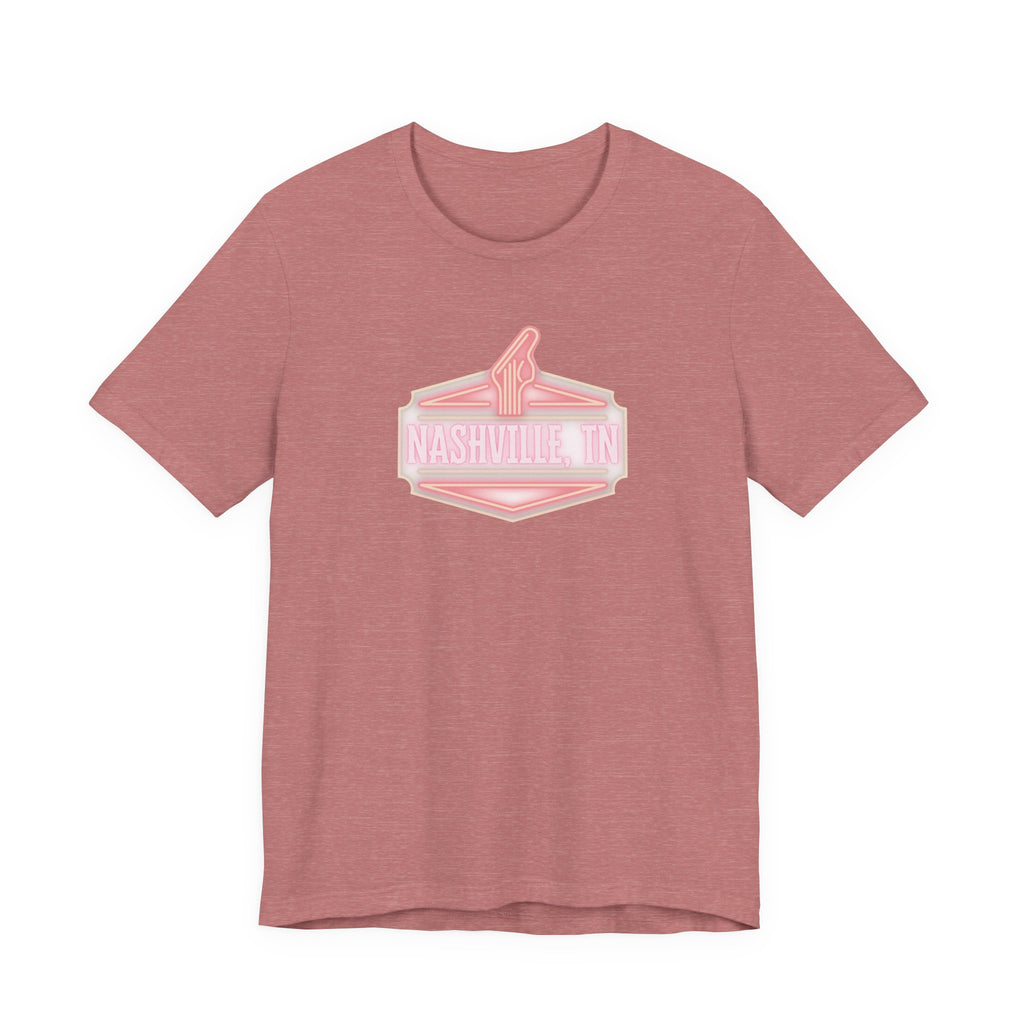 Nashville Inspired Unisex Tee, Casual Tee, Music Lover Gift, Travel Souvenir, Nashville Tourist Shirt, Southern Comfort Wear