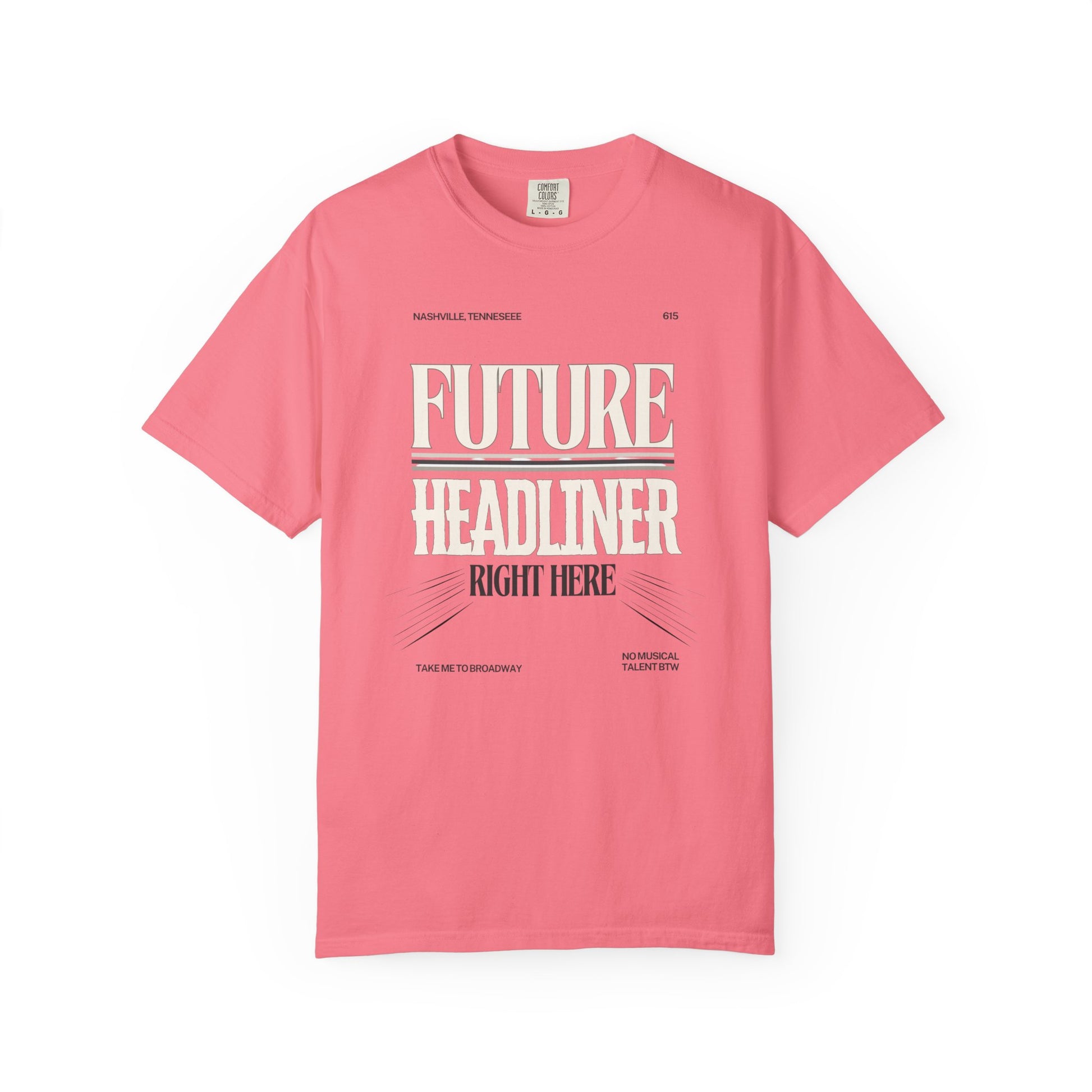 Future Headliner Unisex T-Shirt, Contemporary Fashion Tee, Gift for Music Lovers, Casual Wear, Trendy Graphic Shirt, Iconic Style