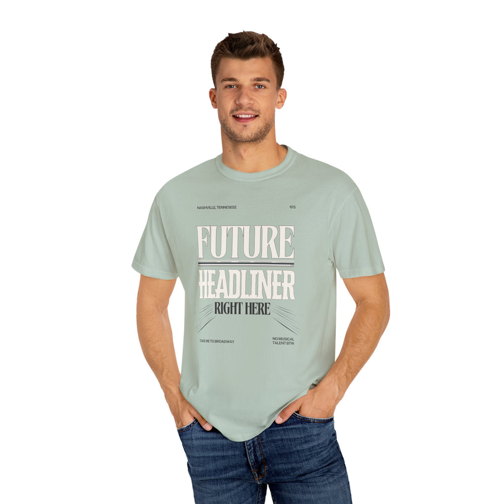 Future Headliner Unisex T-Shirt, Contemporary Fashion Tee, Gift for Music Lovers, Casual Wear, Trendy Graphic Shirt, Iconic Style