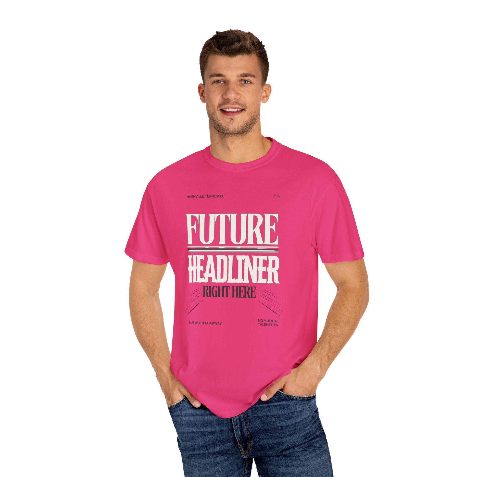 Future Headliner Unisex T-Shirt, Contemporary Fashion Tee, Gift for Music Lovers, Casual Wear, Trendy Graphic Shirt, Iconic Style
