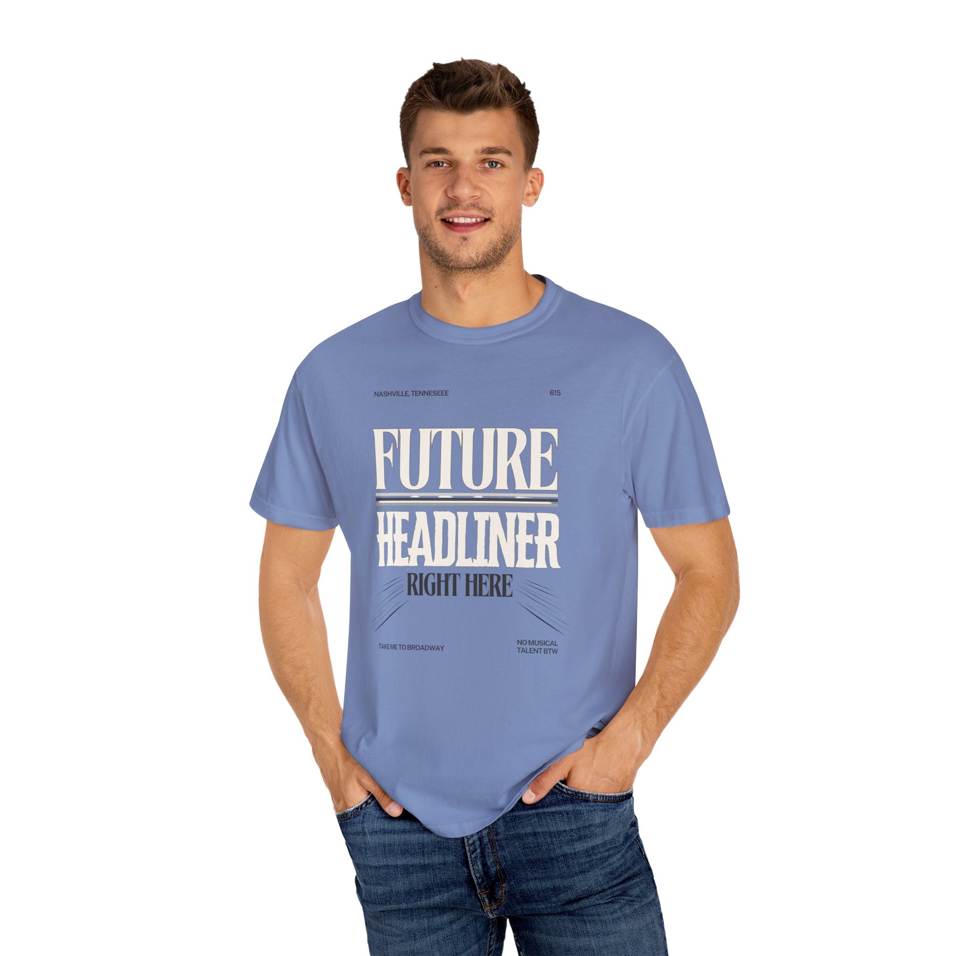 Future Headliner Unisex T-Shirt, Contemporary Fashion Tee, Gift for Music Lovers, Casual Wear, Trendy Graphic Shirt, Iconic Style