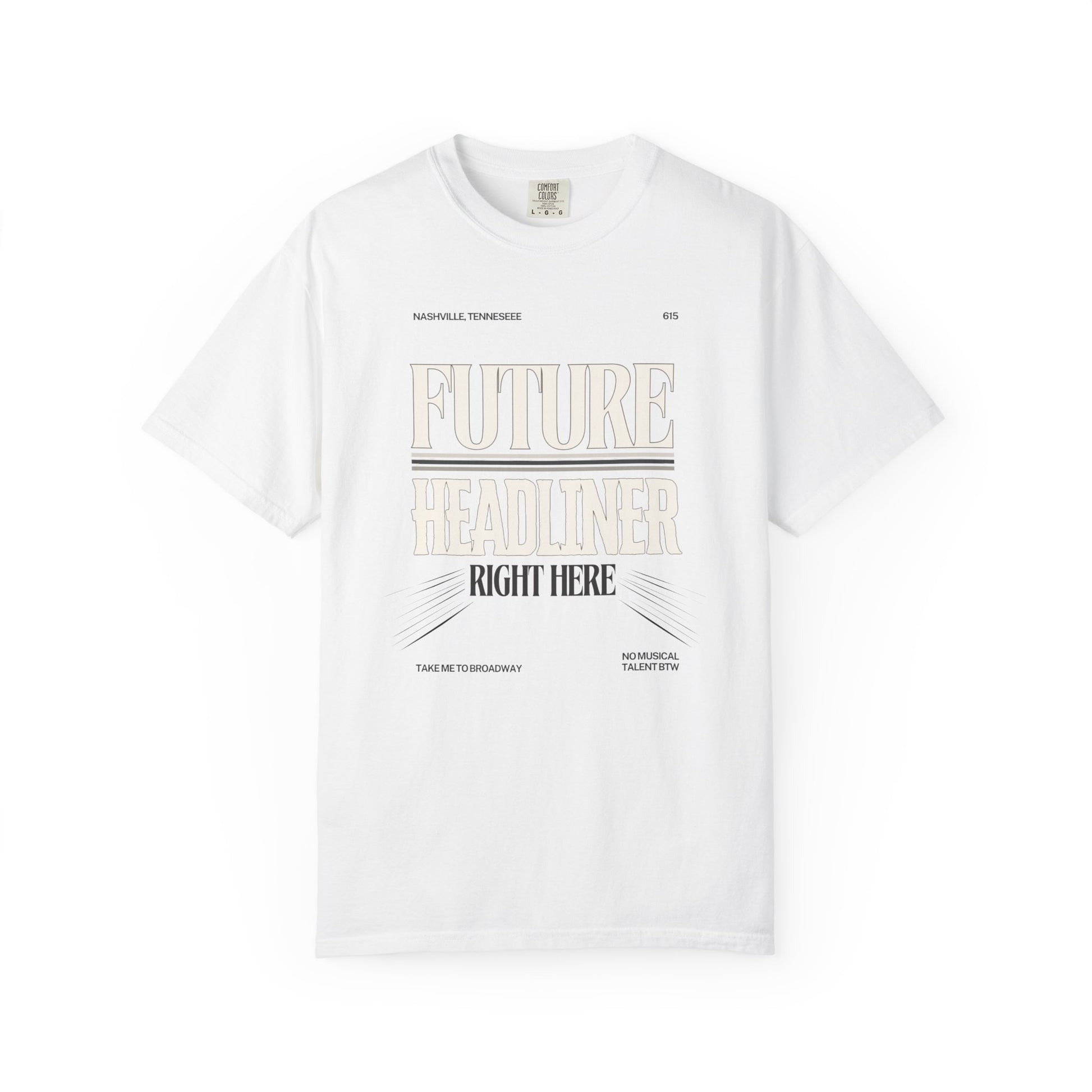 Future Headliner Unisex T-Shirt, Contemporary Fashion Tee, Gift for Music Lovers, Casual Wear, Trendy Graphic Shirt, Iconic Style