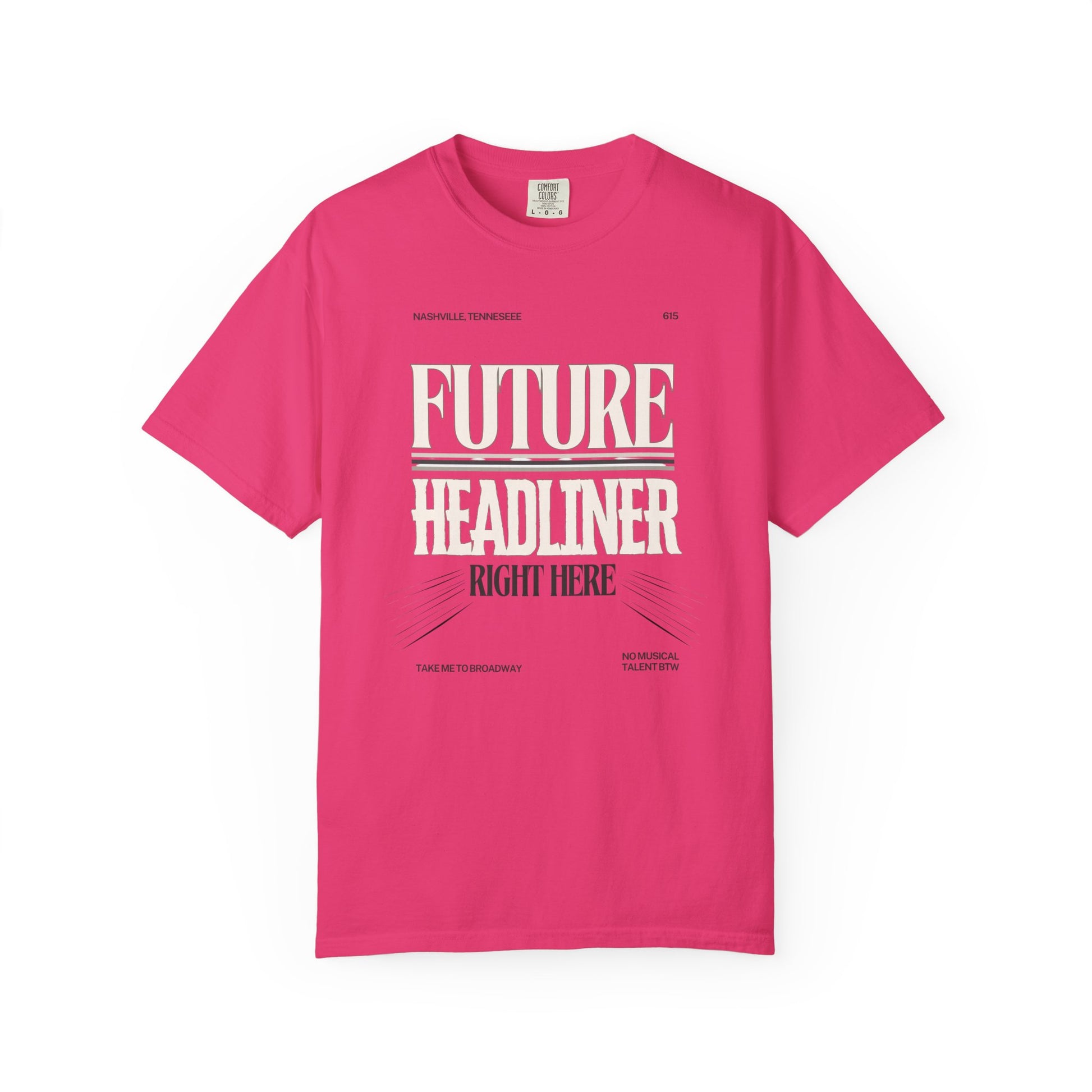 Future Headliner Unisex T-Shirt, Contemporary Fashion Tee, Gift for Music Lovers, Casual Wear, Trendy Graphic Shirt, Iconic Style