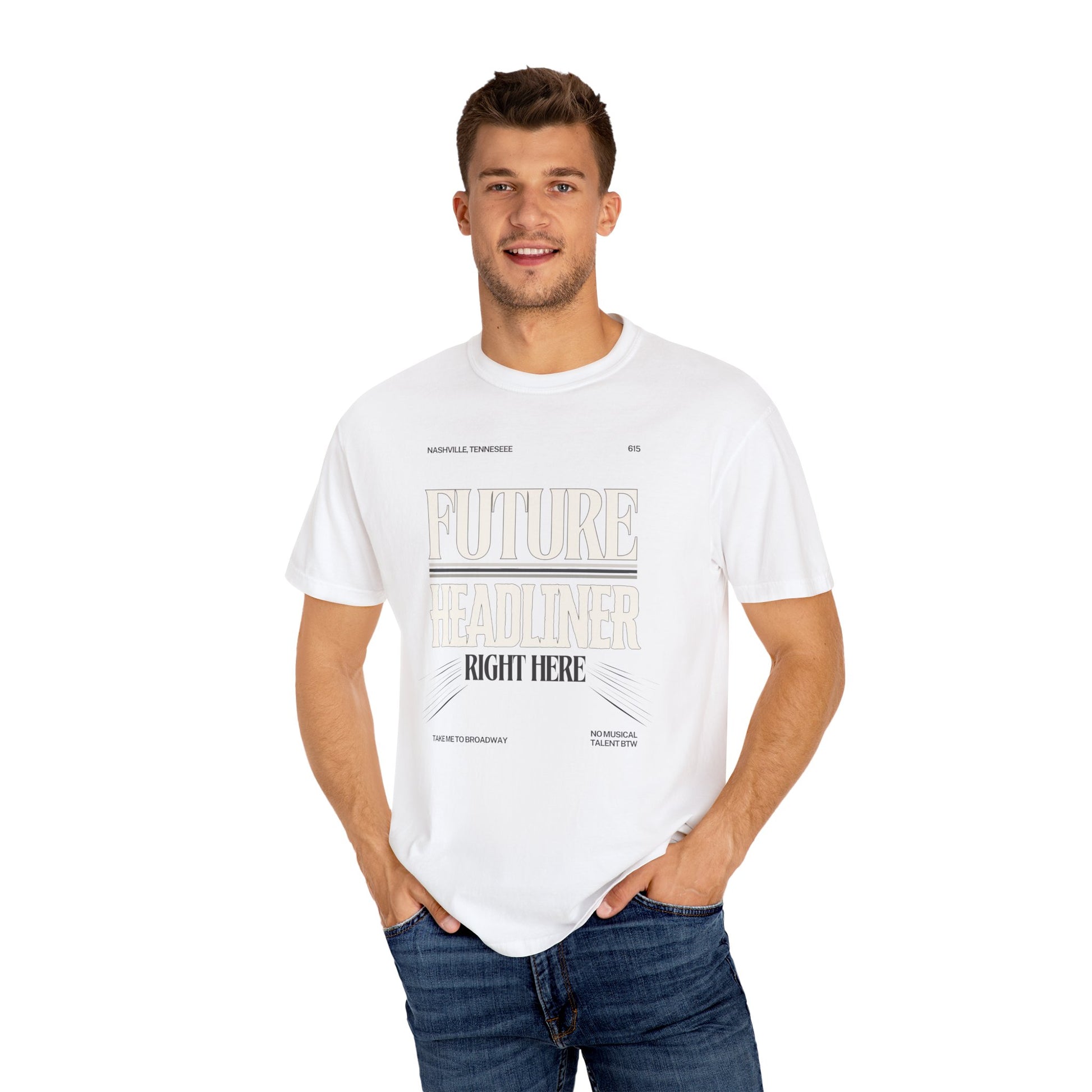 Future Headliner Unisex T-Shirt, Contemporary Fashion Tee, Gift for Music Lovers, Casual Wear, Trendy Graphic Shirt, Iconic Style