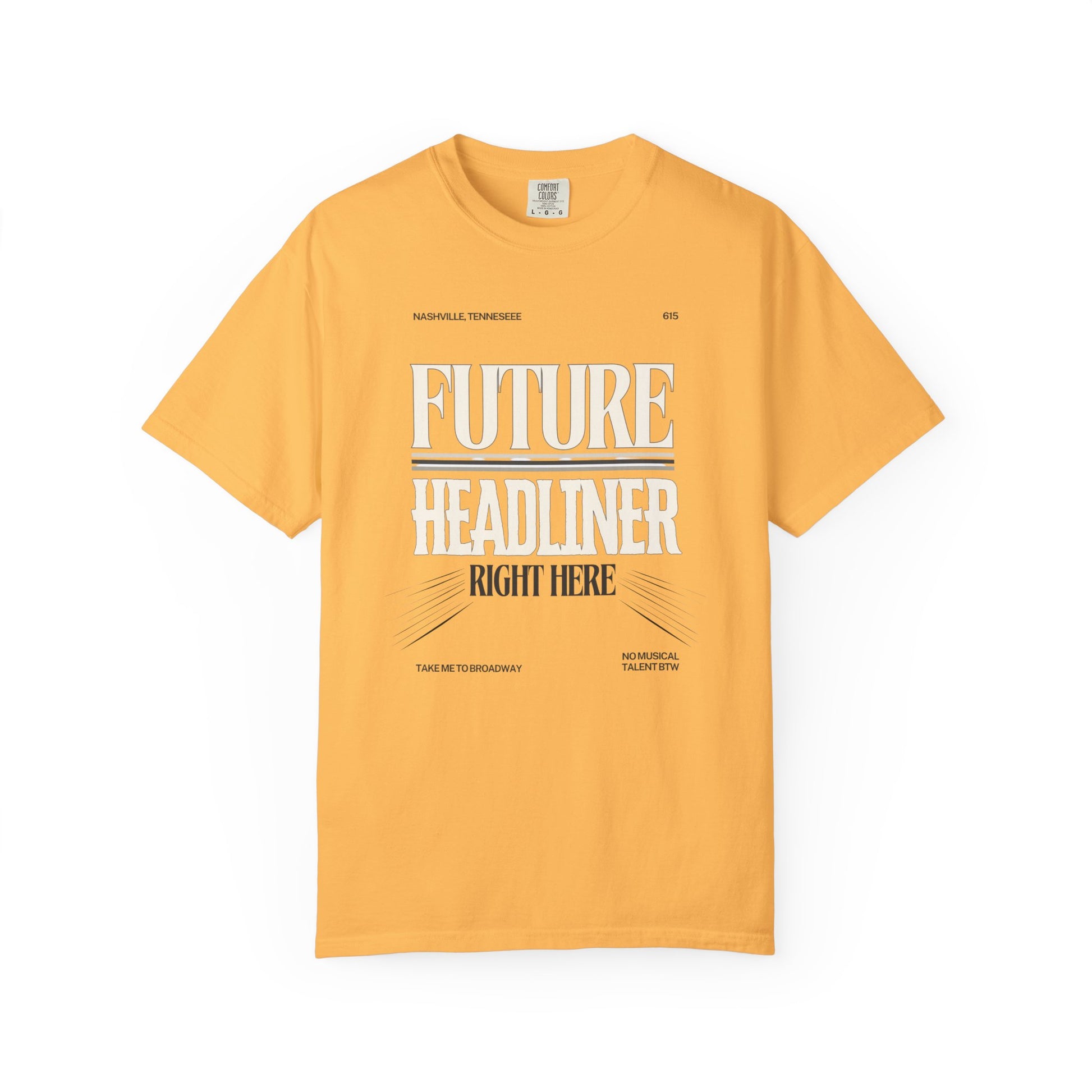 Future Headliner Unisex T-Shirt, Contemporary Fashion Tee, Gift for Music Lovers, Casual Wear, Trendy Graphic Shirt, Iconic Style