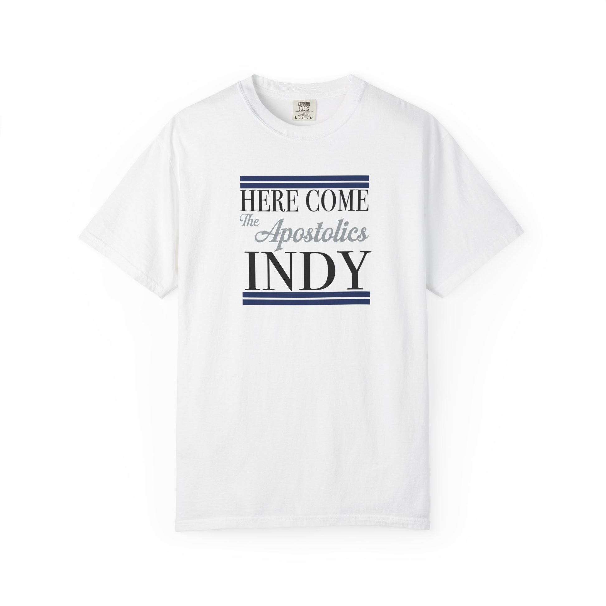 Here Come the Apostolics T-Shirt - Garment-Dyed, Unisex Tee for Community Events, Church Gatherings, Gift for Apostolic Friends, [...]